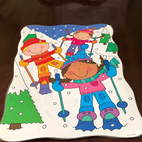 Winter accents bulletin board set - Picture 5 of 8